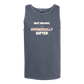Not Moody. (just) Hormonally Gifted - Comfort Colors - Unisex Tank - Neutral Colors & Blues
