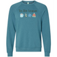 HP - 'Tis the Season - Winter - Sponge Fleece Raglan Sweatshirt - Blues, Purples