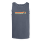 On Island Time - Comfort Colors - Unisex Tank - Neutral Colors & Blues