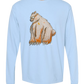 Muscle Bear - Comfort Colors - Heavyweight Long Sleeve Tee - Blues & Greens