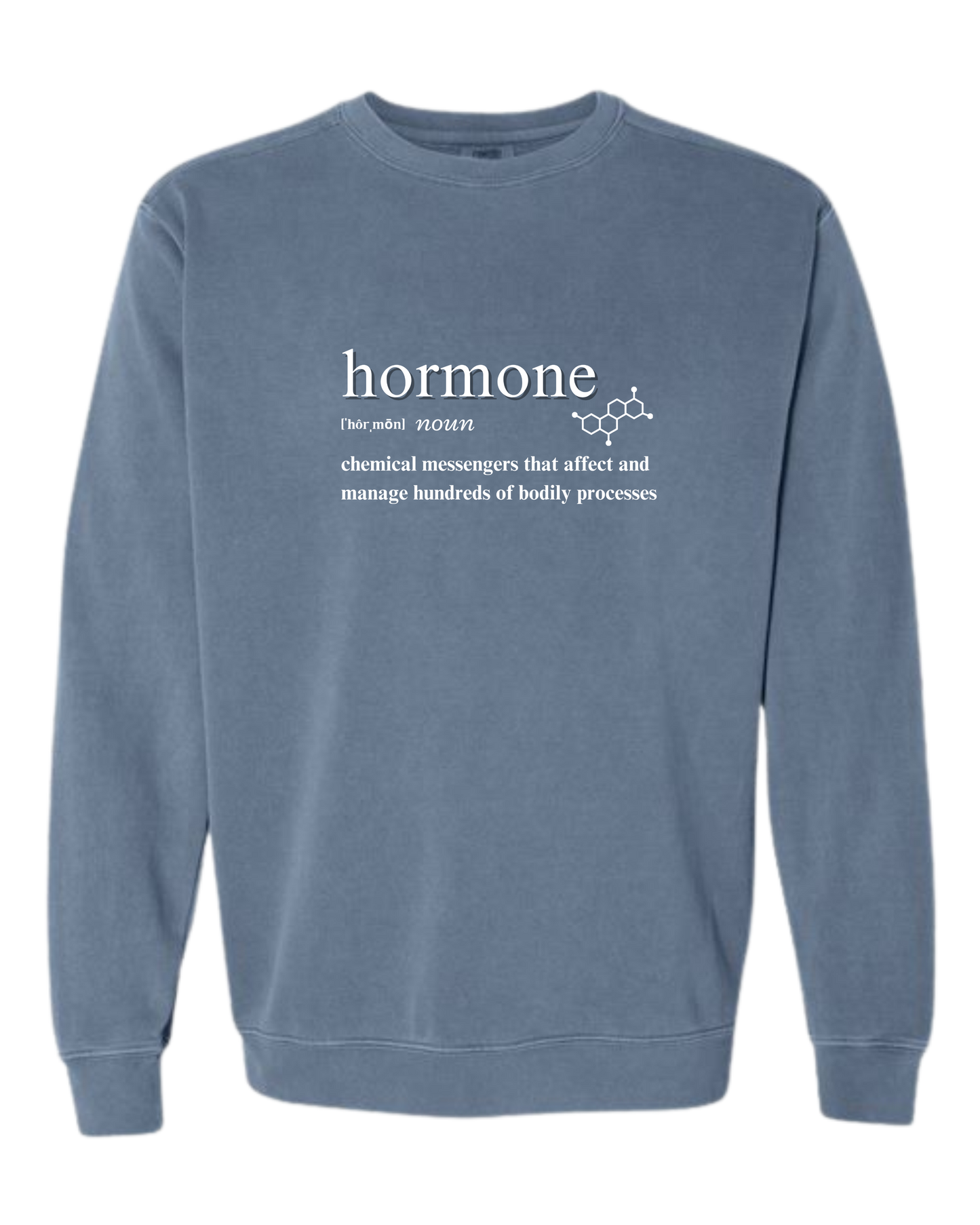 Hormone - Comfort Colors - Sweatshirt - Blues