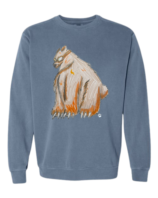 Muscle Bear - Comfort Colors - Sweatshirt - Blues