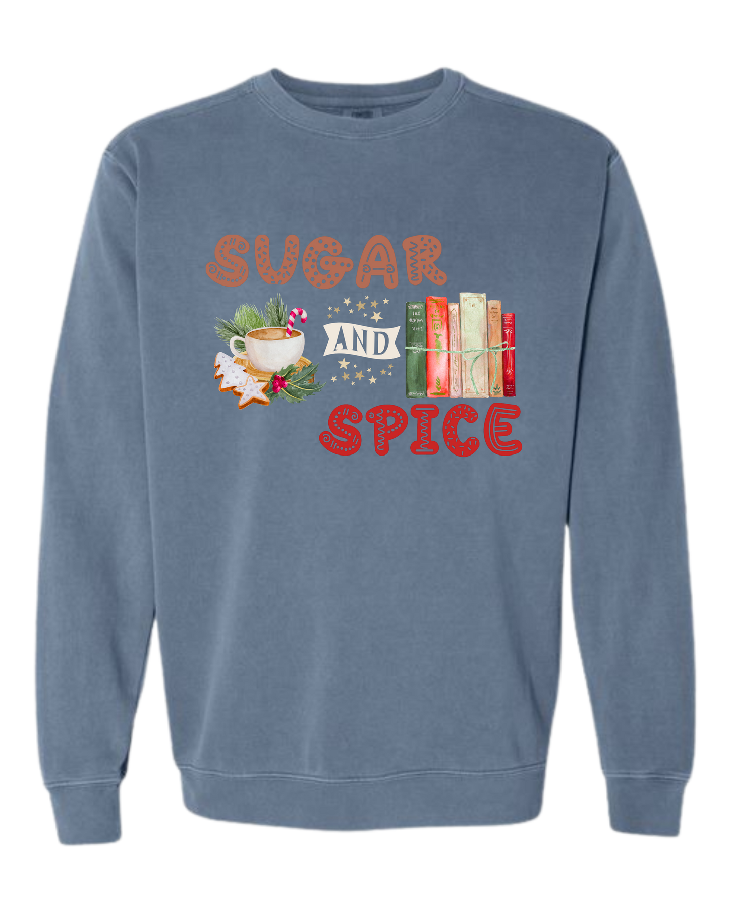 Sugar And Spice - Comfort Colors - Sweatshirt - Blues