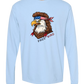 Rockin Free Bird - Comfort Colors - Heavyweight Long Sleeve Tee - Blues & Greens