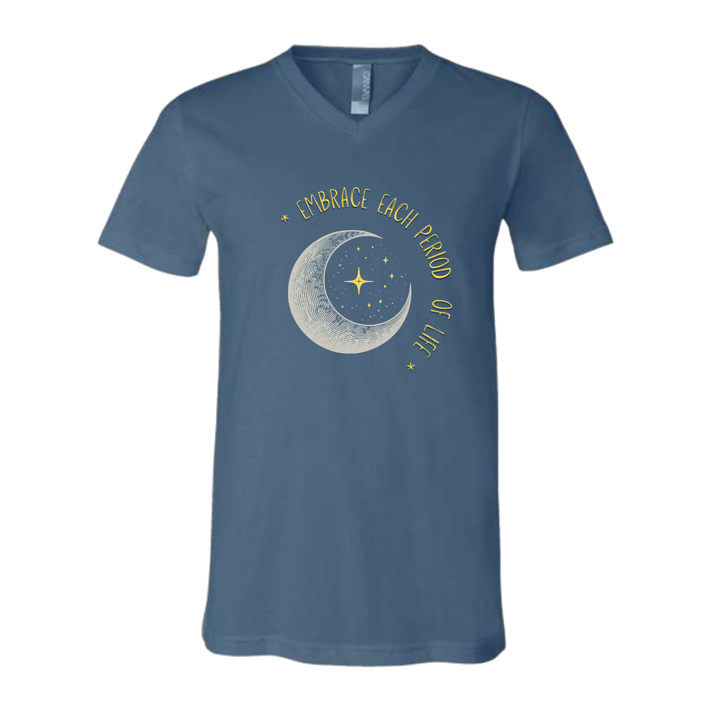 Embrace Each Period of Life - Bella+Canvas - Unisex V-Neck - Assorted Colors