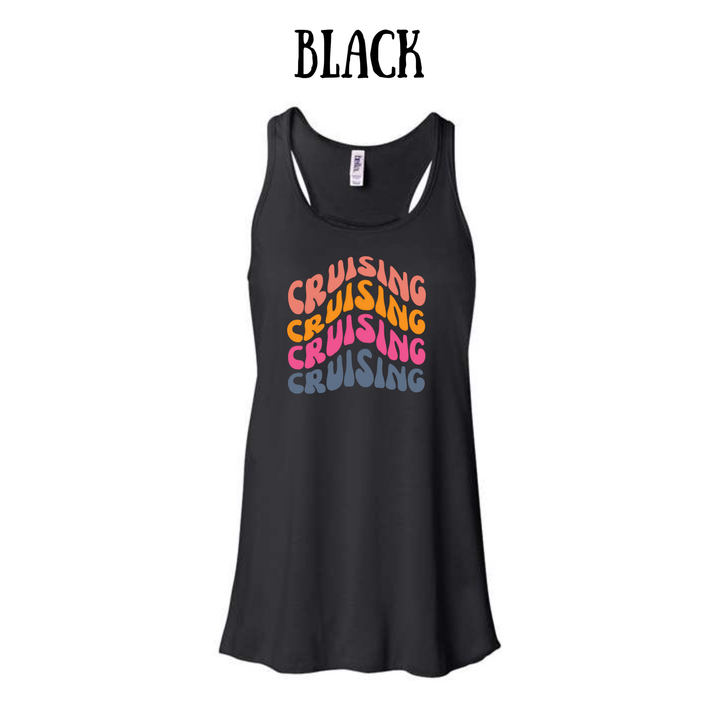 VP - Cruising, Cruising - Women's Flowy Racerback Tank