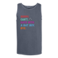 Sorry. Can't. Date With A Bat Boy. Bye. - Comfort Colors - Unisex Tank - Neutral Colors & Blues