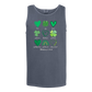 Galatians 5 - St Patrick's Day - Comfort Colors - Unisex Tank - Neutral Colors & Blues