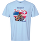 The Gulf of America - Comfort Colors - Heavyweight Unisex Tee - Blues