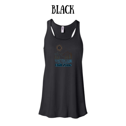 CP - Chill Zone - Women's Flowy Racerback Tank