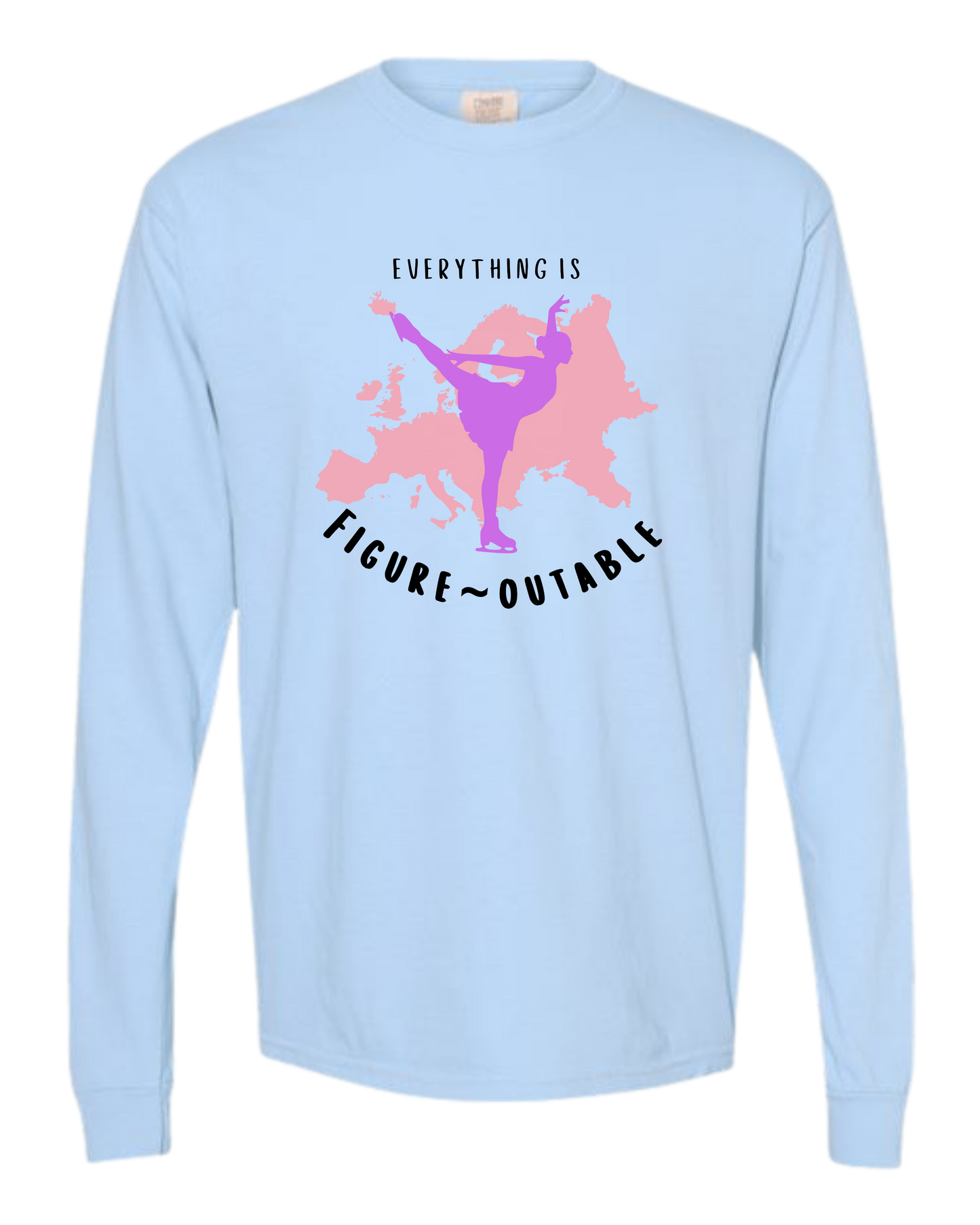 Bristol - Comfort Colors - Heavyweight Long Sleeve Tee - Blues & Greens