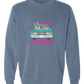 Get in Loser We're Playing Mahjong- Comfort Colors - Sweatshirt - Blues