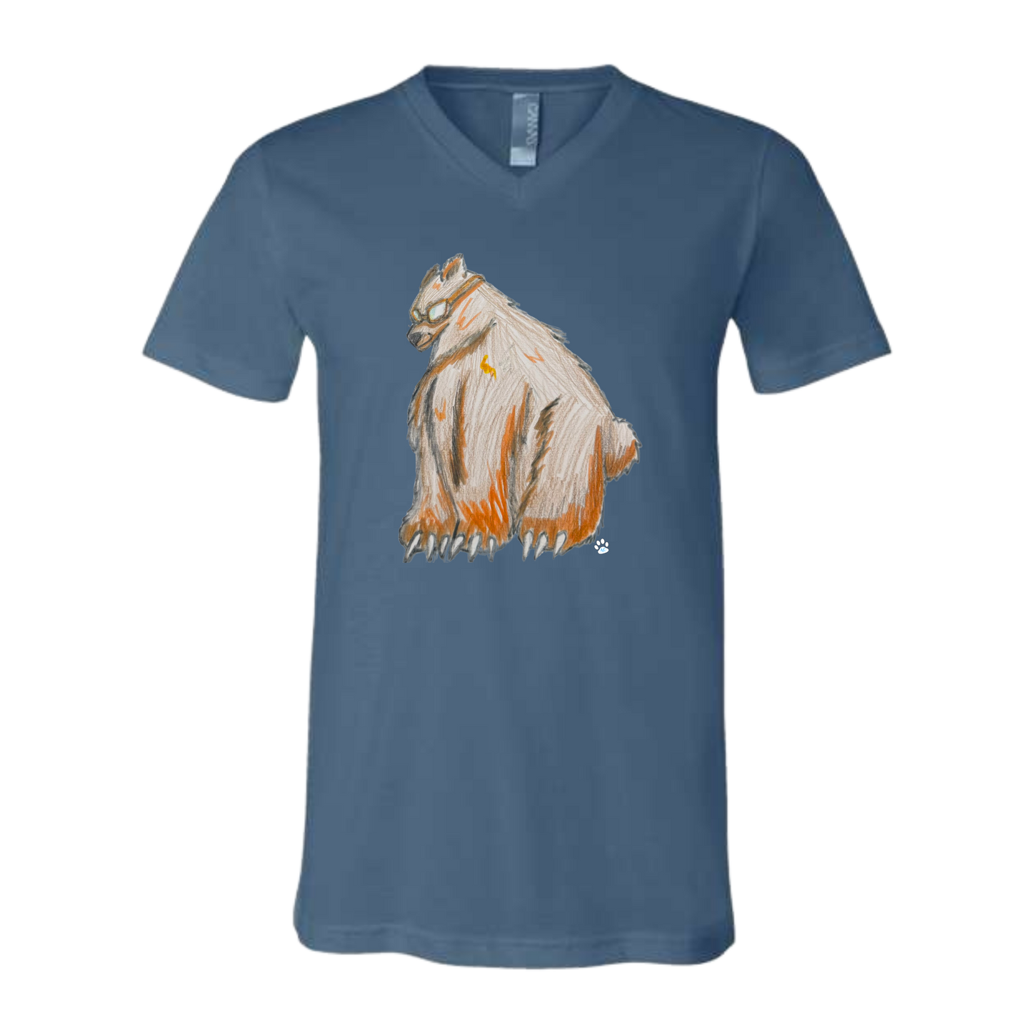 Muscle Bear - Bella+Canvas - Unisex V-Neck - Assorted Colors