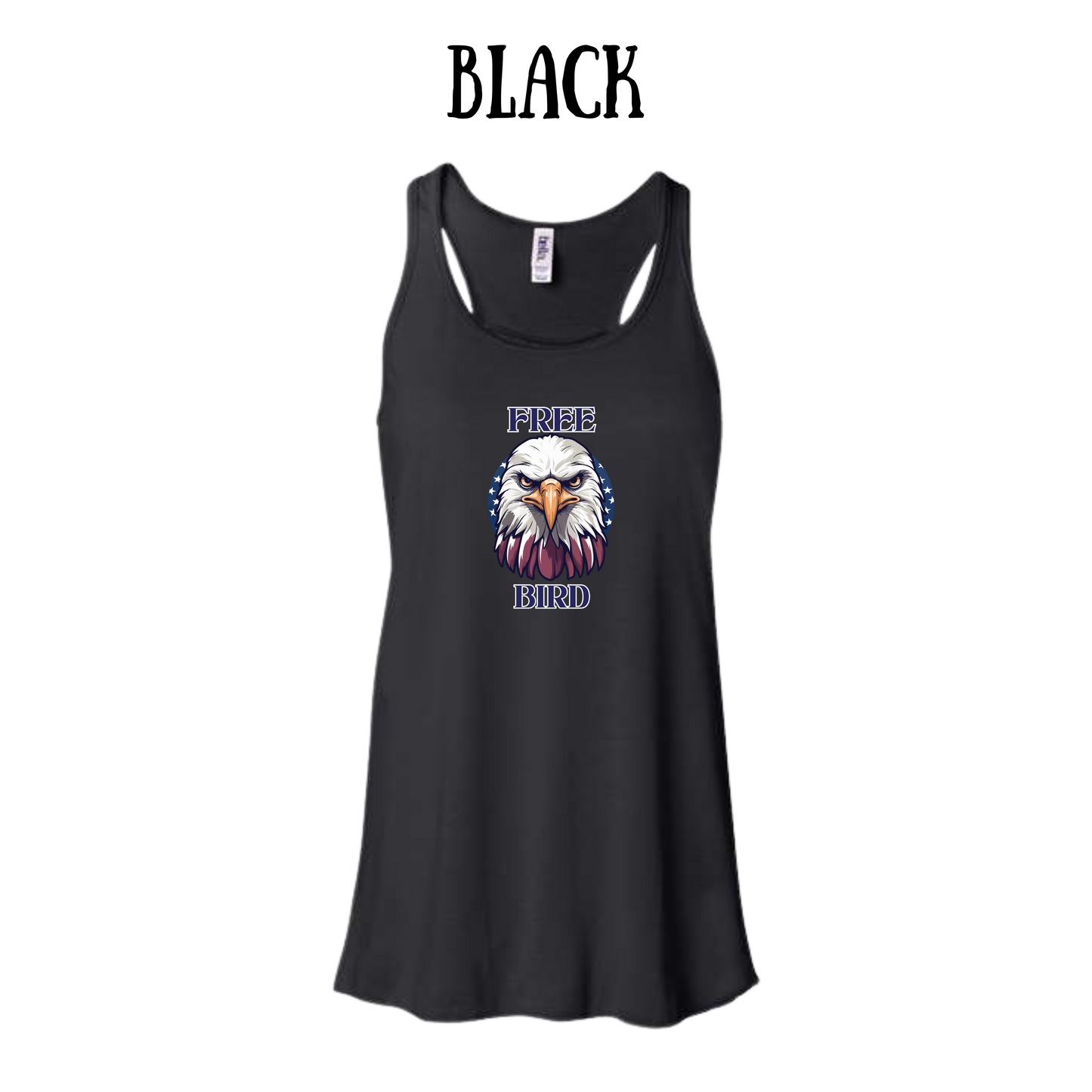 PP - Free Bird - Women's Flowy Racerback Tank