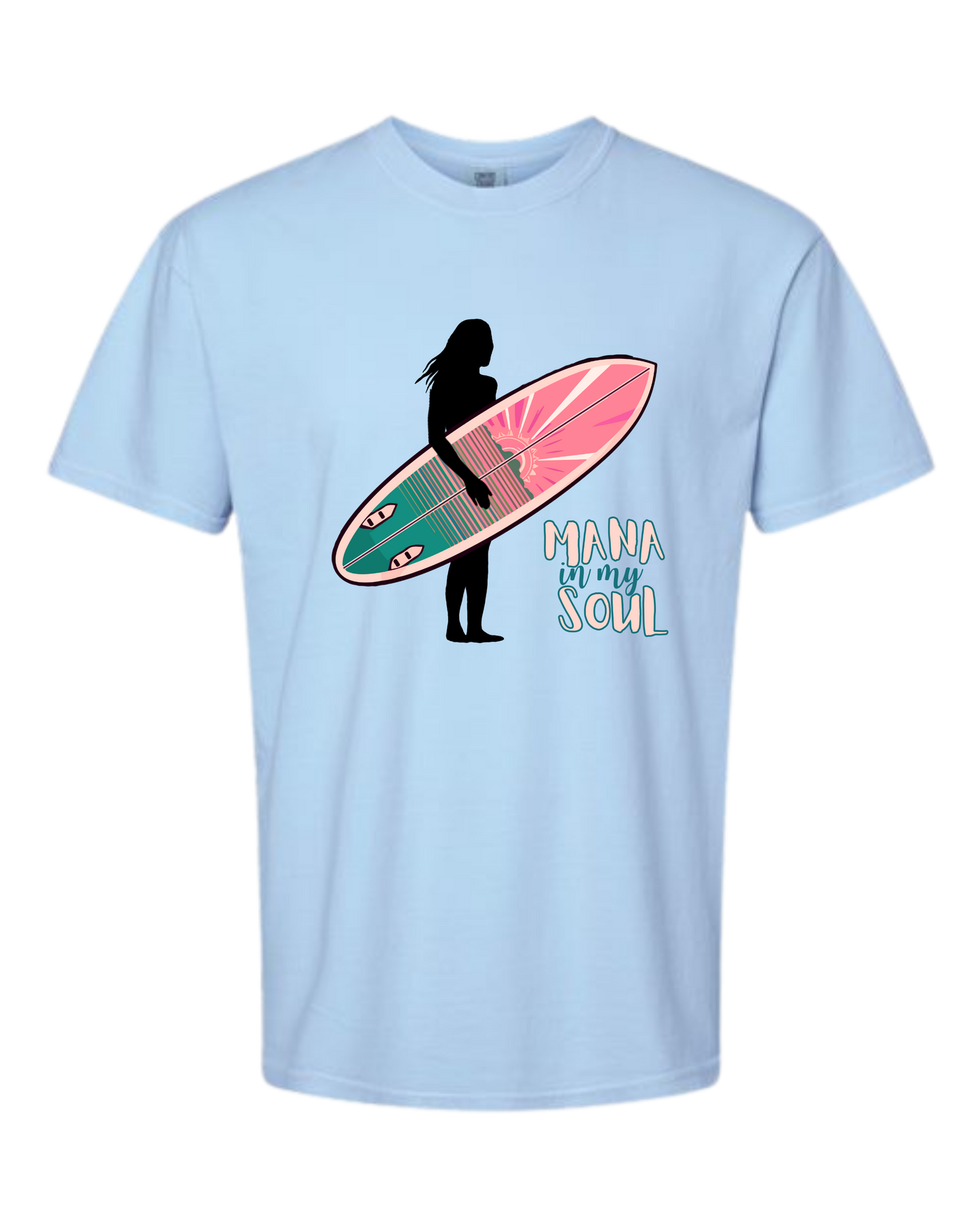 Mana in My Soul - Comfort Colors - Heavyweight Unisex Tee - Blues