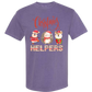 Christmas Helpers - Comfort Colors - Heavyweight Unisex Tee - Pinks, Purples