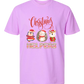Christmas Helpers - Comfort Colors - Heavyweight Unisex Tee - Pinks, Purples