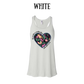 The World is a Better Place With YOU in it - Women's Flowy Racerback Tank