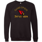 CUHS 50 years - Sponge Fleece Raglan Sweatshirt - Assorted Colors