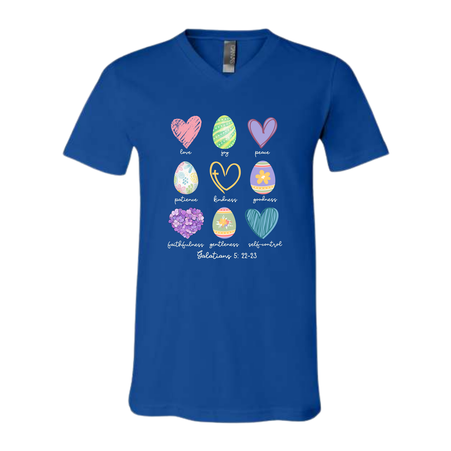 Galatians 5 - Easter - Bella+Canvas - Unisex V-Neck - Assorted Colors
