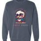 Lovin' Life as a Free Bird - Comfort Colors - Sweatshirt - Blues