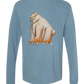 Muscle Bear - Comfort Colors - Heavyweight Long Sleeve Tee - Blues & Greens