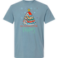 All Booked For Christmas - Comfort Colors - Heavyweight Unisex Tee - Blues