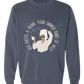 Hot Baths and Drink Your Dinner Kind of Week - Comfort Colors - Sweatshirt - Blues