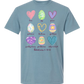 Galatians 5 - Easter - Comfort Colors - Heavyweight Unisex Tee - Blues