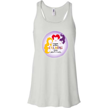 HP - Calming Circle - Women's Flowy Racerback Tank