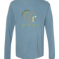 Not Perfect Just Forgiven - Comfort Colors - Heavyweight Long Sleeve Tee - Blues & Greens
