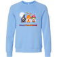 Happy Hallothanksmas Gnomes - Sponge Fleece Raglan Sweatshirt - Blues, Purples