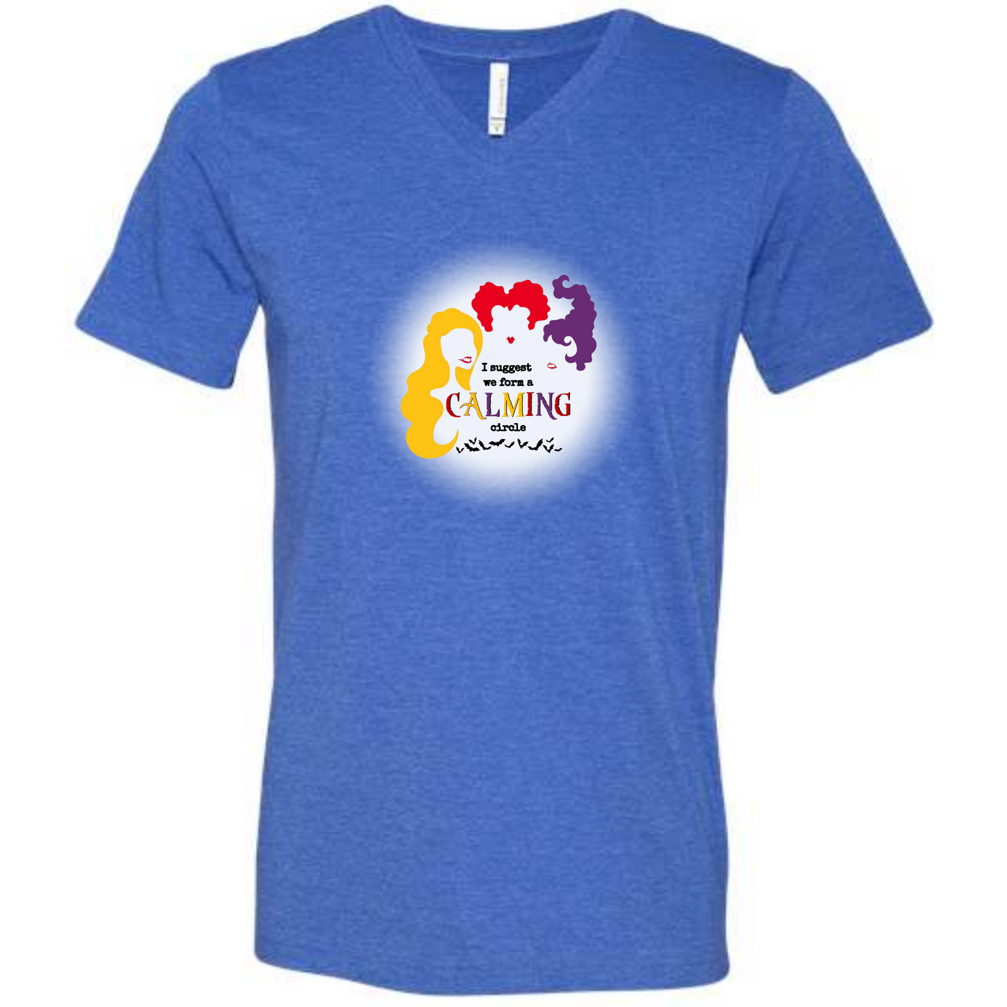 Calming Circle - Unisex V-Neck - Assorted Colors