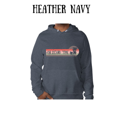 VP - On Island Time - Sponge Fleece Hoodie - Blues, Purples