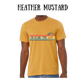 VP - On Island Time - Unisex Tee - Yellows, Oranges, Reds