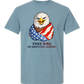 Free Bird An American Legend - Comfort Colors - Heavyweight Unisex Tee - Blues
