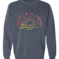 Sunsets & No Regrets - Comfort Colors - Sweatshirt - Blues
