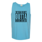 Straight Outta Hormones - Comfort Colors - Unisex Tank - Neutral Colors & Blues