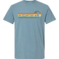 On Island Time - Comfort Colors - Heavyweight Unisex Tee - Blues
