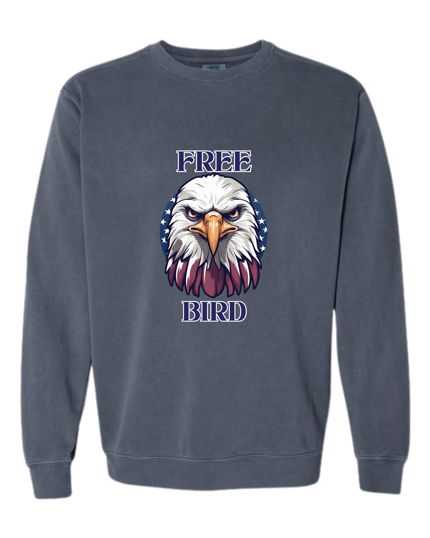 Free Bird - Comfort Colors - Sweatshirt - Blues
