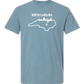 Kella McLean - Comfort Colors - Heavyweight Unisex Tee - Blues