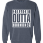 Straight Outta Hormones - Comfort Colors - Sweatshirt - Blues