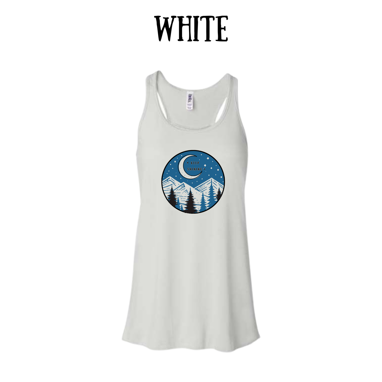 OP - Keep Shining - Women's Flowy Racerback Tank