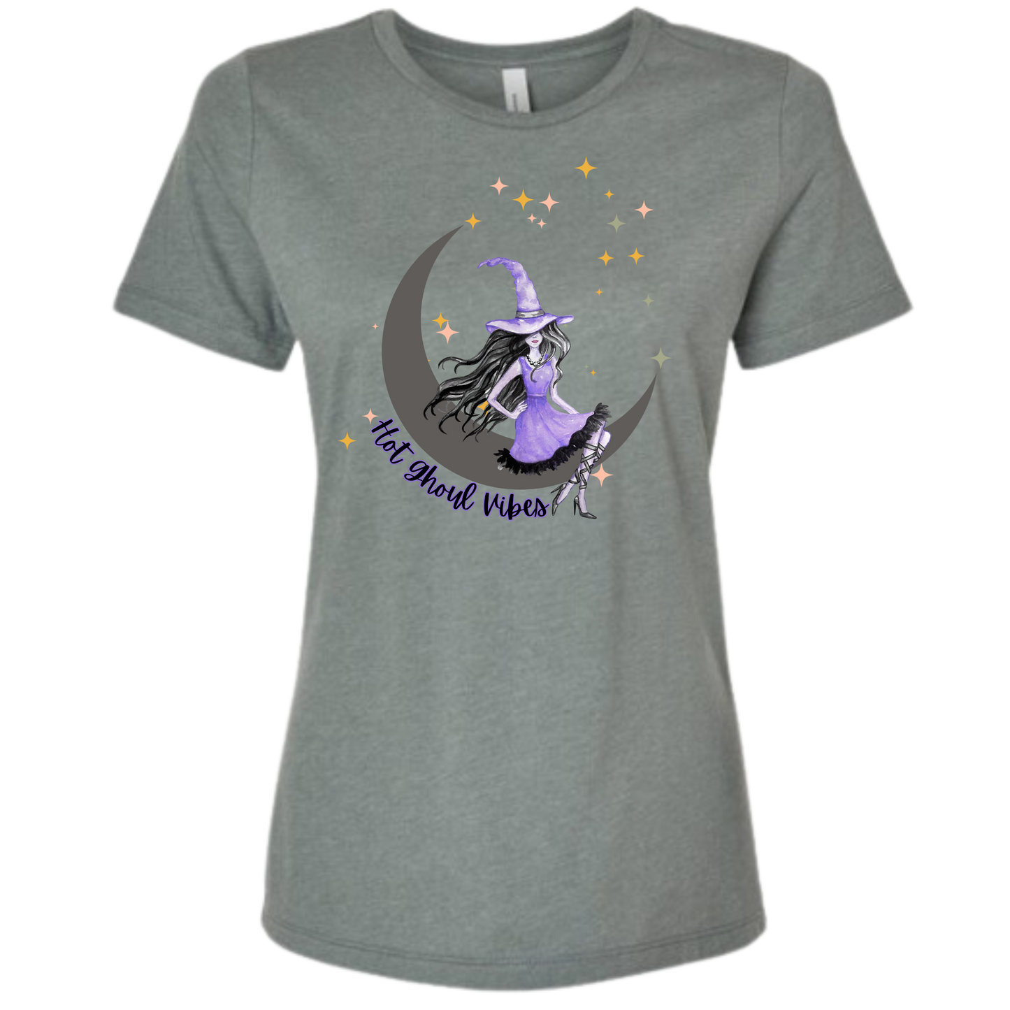 HP - Hot Ghoul Vibes - Women's Relaxed Fit Tee - Assorted Colors