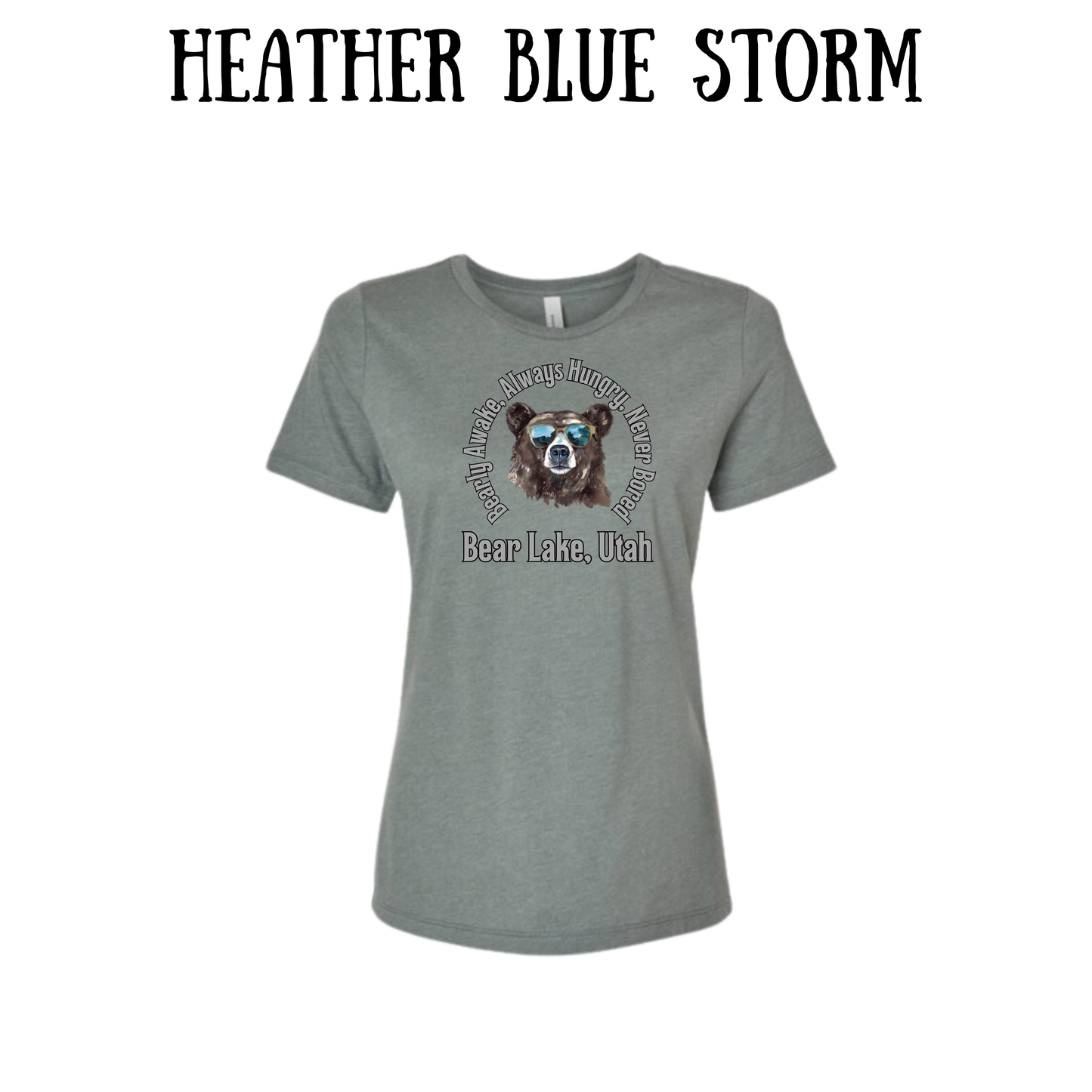CP - Bear Lake Utah - Women's Relaxed Fit Tee - Assorted Colors