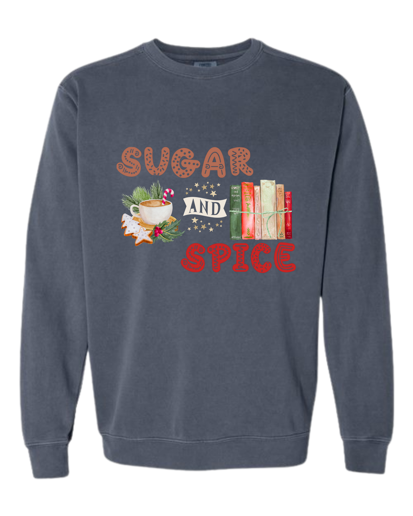 Sugar And Spice - Comfort Colors - Sweatshirt - Blues