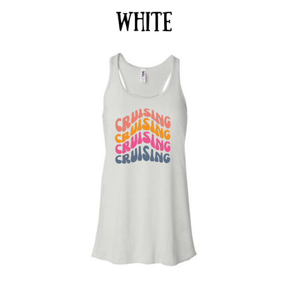 VP - Cruising, Cruising - Women's Flowy Racerback Tank