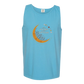 Not A Hot Mess Just A Hot Flash - Comfort Colors - Unisex Tank - Neutral Colors & Blues
