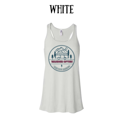 CP - Wander Often - Women's Flowy Racerback Tank
