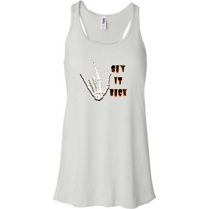 HP - I Love You, Say It Back - Women's Flowy Racerback Tank